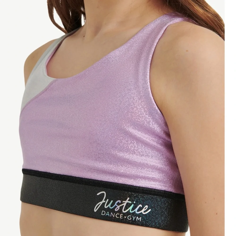 Justice dance & gym bras